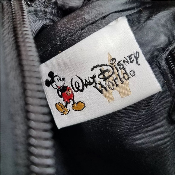 đź’™Disneyworld black crossbody bag Zebra Print Mickey Disney Park Mickey Mouse - Picture 6 of 8